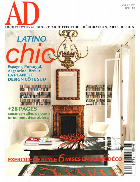 Architectural Digest Avril 2007