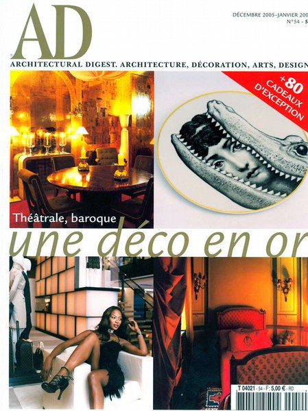 Architectural Digest Janvier 2006