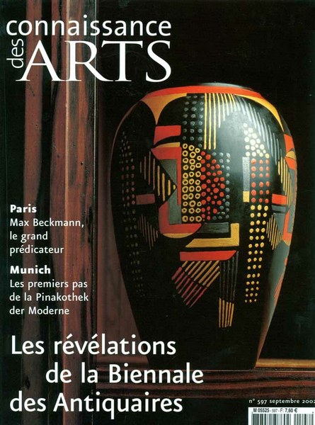 Connaissance des Arts Septembre 2002